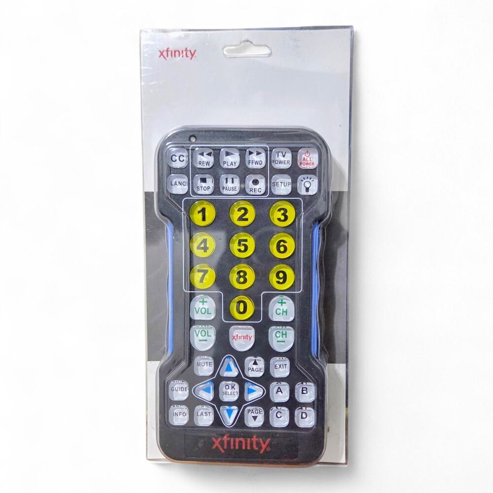 Xfinity Comcast Big EZ Large Button Voice Remote Backlit Accessibility NEW